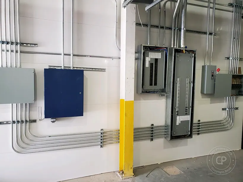 Commercial Conduit & Panel Install