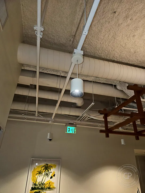 Open-Ceiling Pendant Fixture