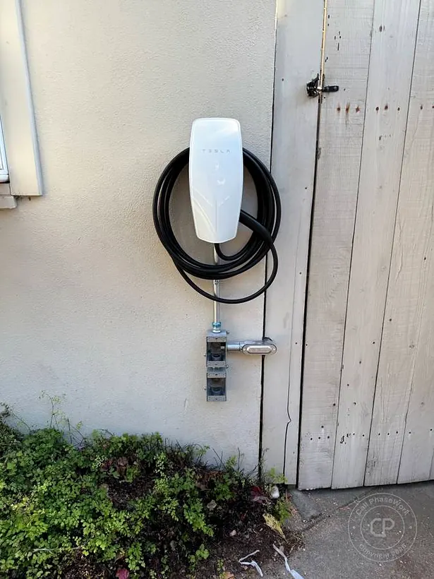Tesla Wall Connector Install