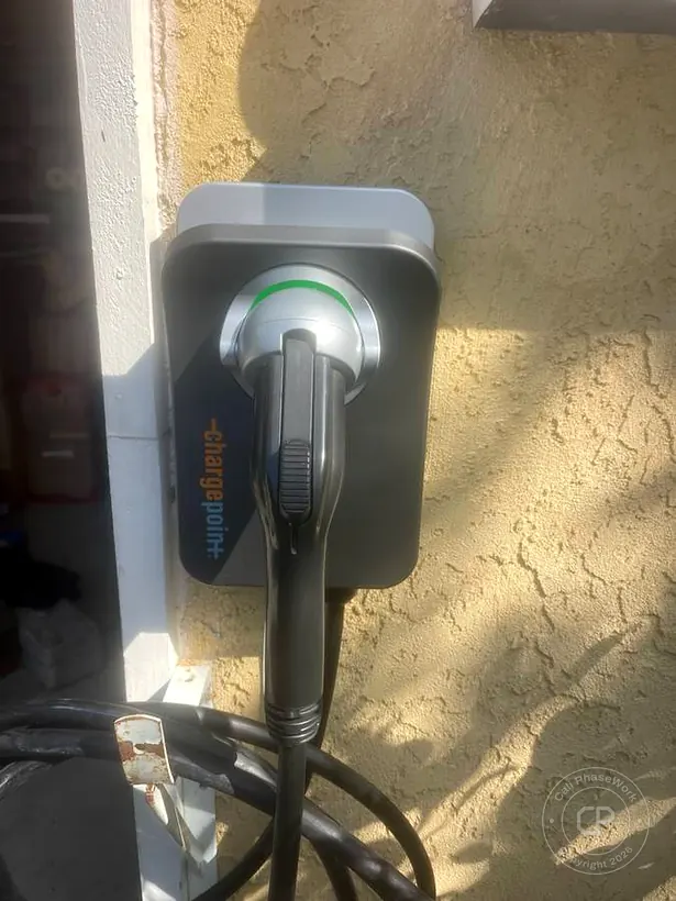 Wall-Mounted Level 2 EV Charger