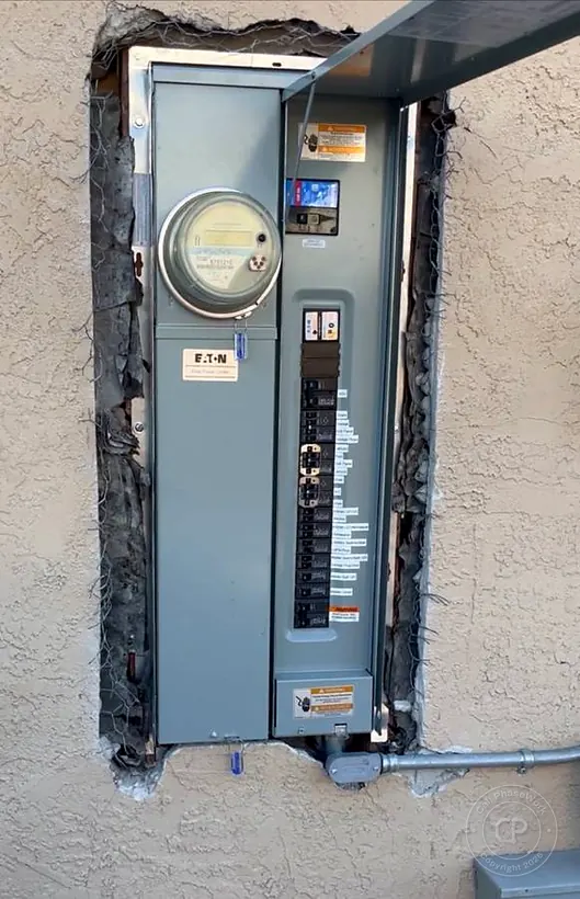 Flush-Mount Main Service Panel